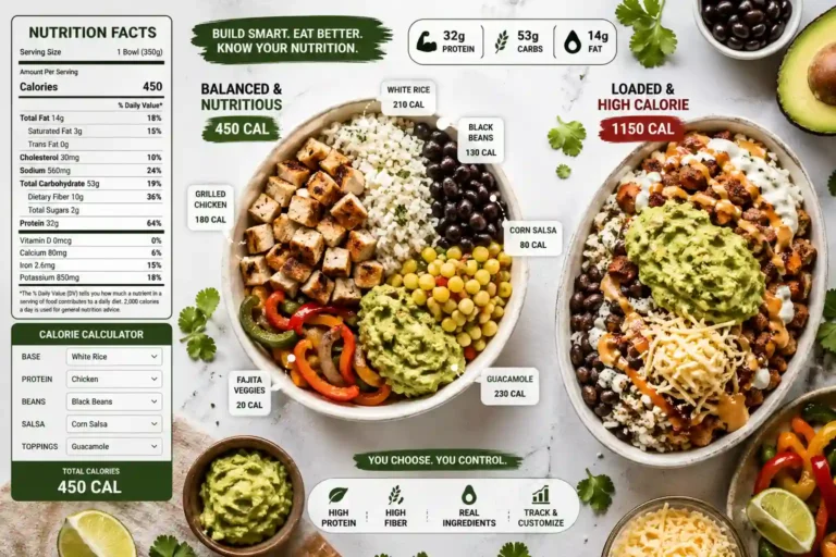 Chipotle Nutrition Facts 2 Chipotle Nutrition Facts list with Full Menu Calories and Macros