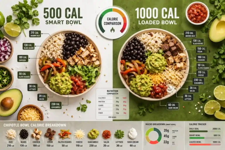 Chipotle Bowl Calories Breakdown 2 Chipotle Bowl Calories Breakdown: Easy explanation for Nutrition by Ingredient