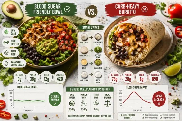 Diabetic-Friendly Chipotle Meals 2 Diabetic friendly chipotle meals: Blood Sugar Control & Safe Ordering Guide for Diabetes (2026)