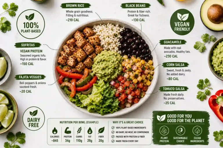 Vegan Chipotle Guide 2 Vegan chipotle guide for Plant-Based Orders & Nutritionist-Approved Meals (2026)